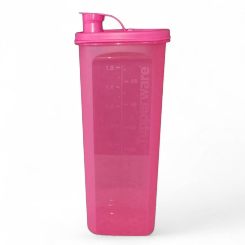 Tupperware Slim Line Pitcher 2 Quart for Refrigerator Door, Pink - Image 2